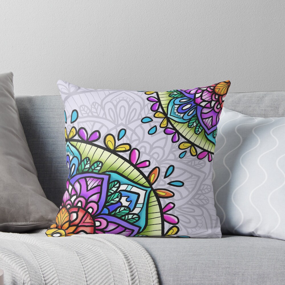 Item preview, Throw Pillow designed and sold by samerasart.