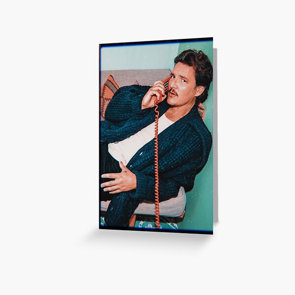 Artikel-Vorschau von Pedro Pascal Vintage Telefon bearbeiten, designt und verkauft von vulturegargoyle.