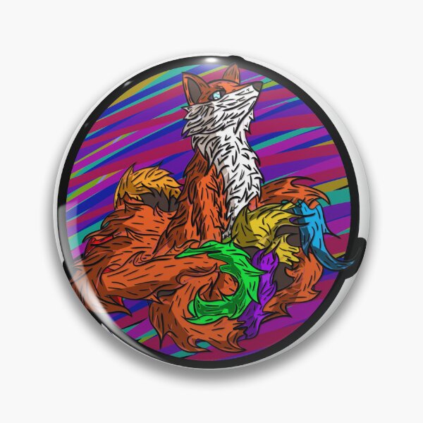 Item preview, abstract fox designed and sold by quicknesshc27.