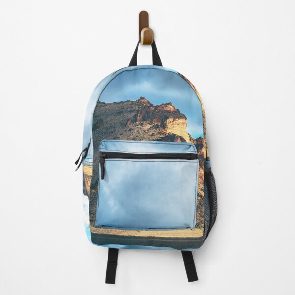 Item preview, Lake and mountain cliff, cluods ad a beautiful sky - Realistic Watercolor Landscape designed and sold by inurey.