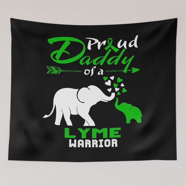 Item preview, Proud Daddy Of A Lyme Warrior designed and sold by Hatjar.