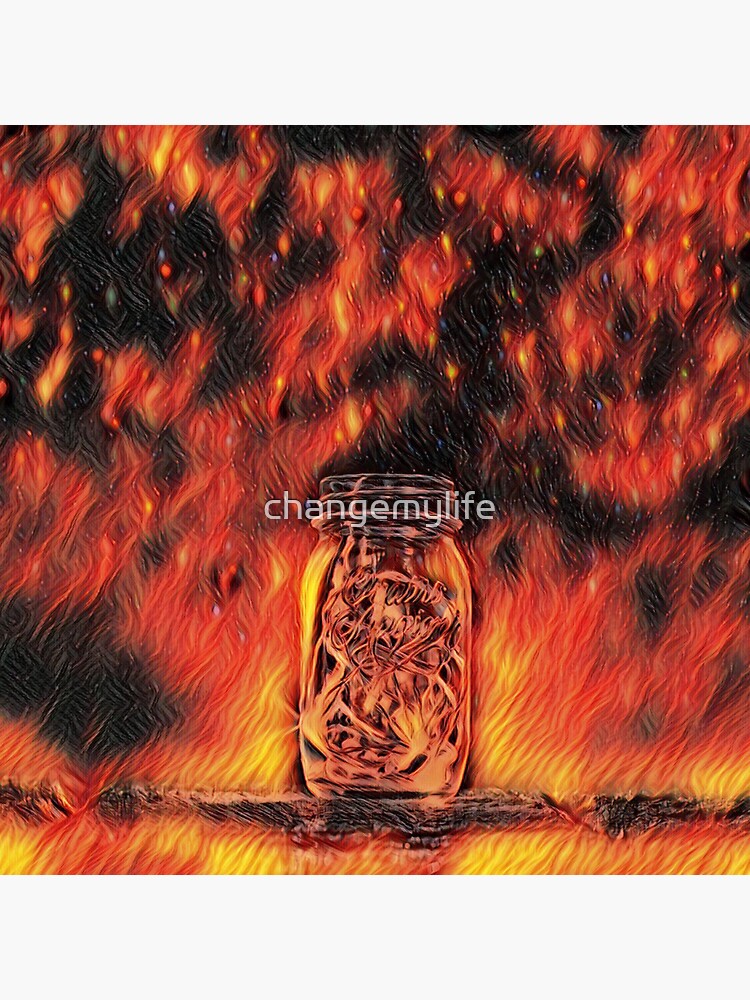 "Jar Of Dirt Johnny Depp" Sticker by changemylife Redbubble