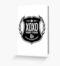 Exo Xoxo Grußkarte