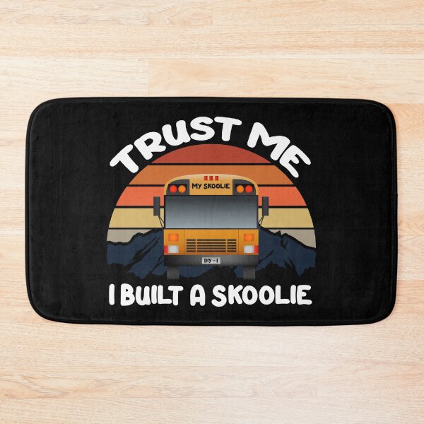 Item preview, Skoolie School Bus Conversion - Trust Me! I Built a Skoolie! For darker colors. designed and sold by thewildskoolie.