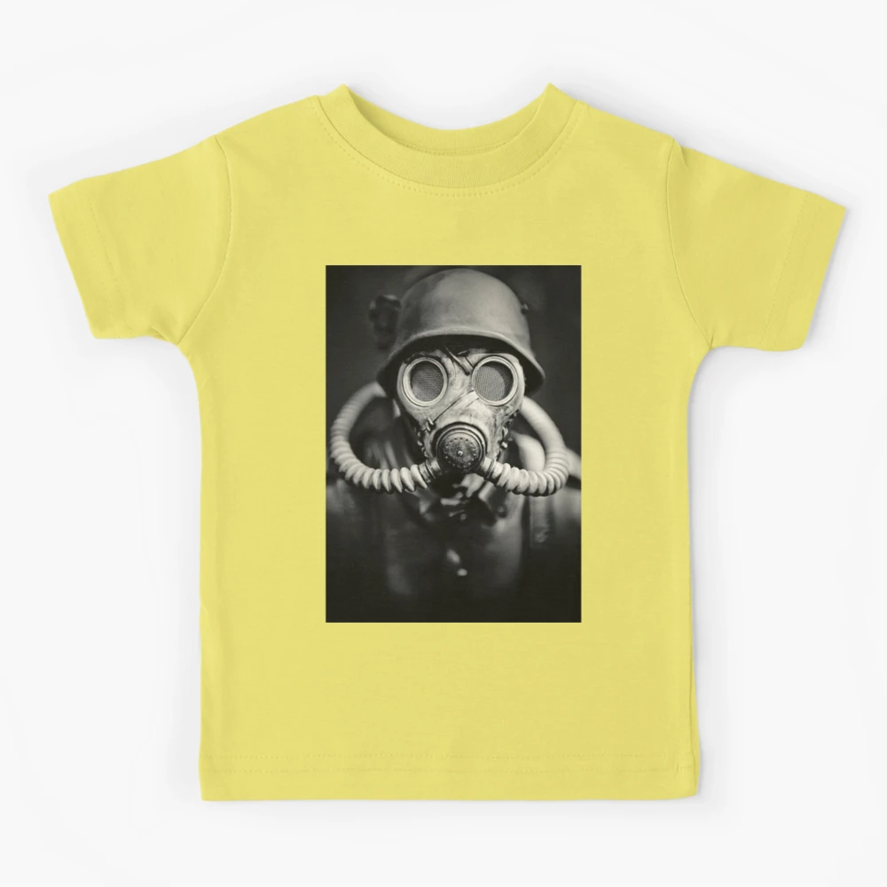 World War One Soldier in Gas Mask