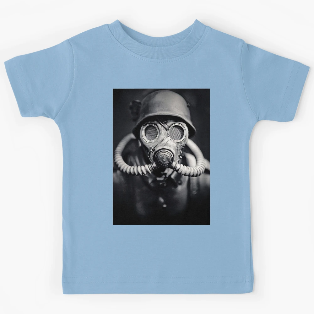 World War One Soldier in Gas Mask