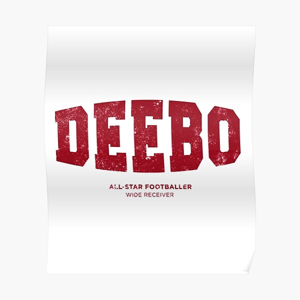 Deebo Samuel Number 19 Jersey San Francisco 49ers Inspired Poster for Sale  by ArchieMills2