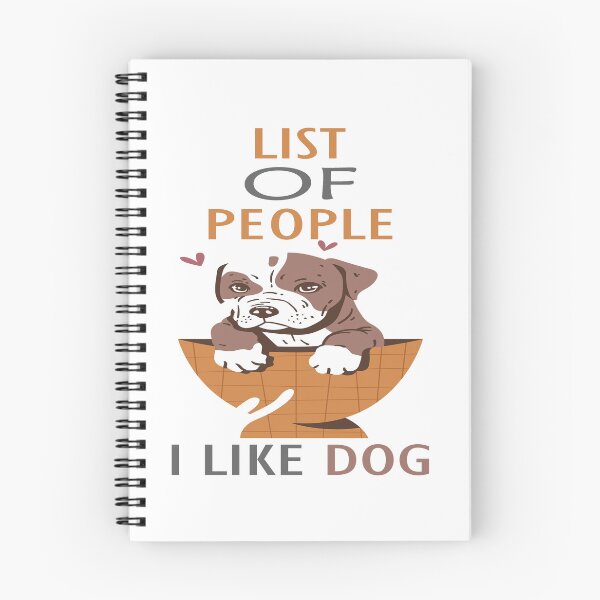Item preview, List of people I like dogs designed and sold by dngr shop.