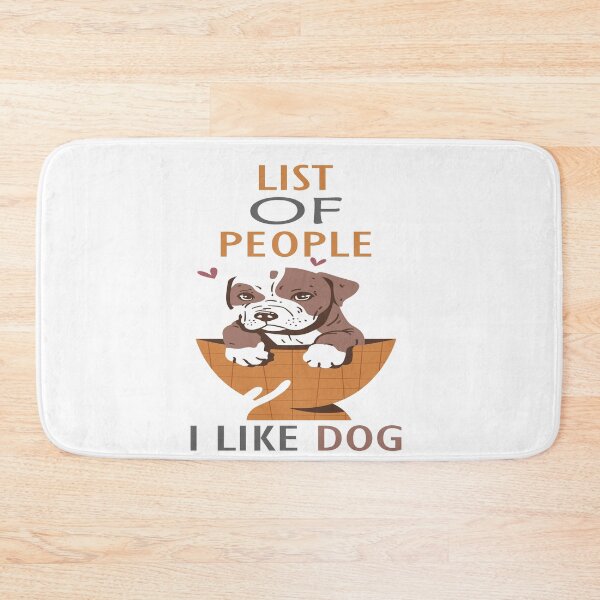 Item preview, List of people I like dogs designed and sold by dngr shop.