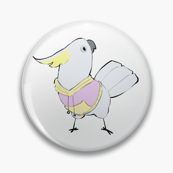 Item preview, Sulphur-Crested Cockatoo in a Cute Hoodie designed and sold by Alice Cheng.
