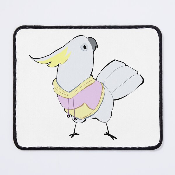Item preview, Sulphur-Crested Cockatoo in a Cute Hoodie designed and sold by Alice Cheng.