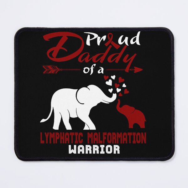 Item preview, Proud Daddy Of A Lymphatic Malformation Warrior designed and sold by Hatjar.