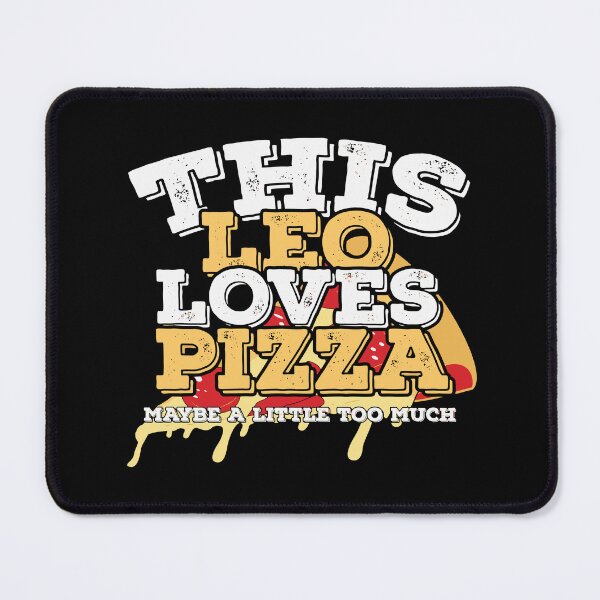 Item preview, Horoscope Zodiac Sign Leo Loves Pizza designed and sold by TheCrazyBear.