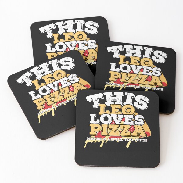 Item preview, Horoscope Zodiac Sign Leo Loves Pizza designed and sold by TheCrazyBear.