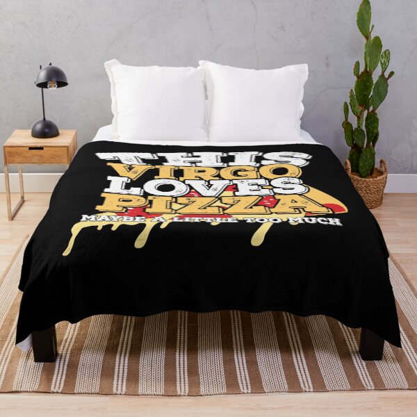 Item preview, Horoscope Zodiac Sign Virgo Loves Pizza designed and sold by TheCrazyBear.