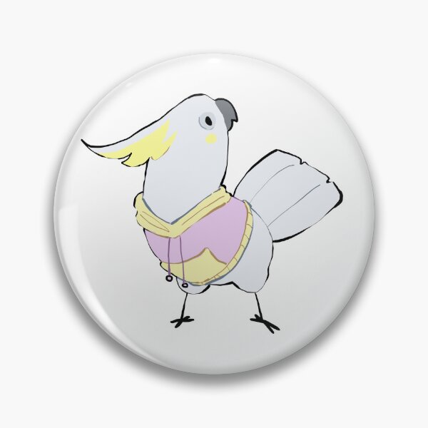 Item preview, Lesser Sulphur-Crested Cockatoo in a Cute Hoodie designed and sold by Alice Cheng.