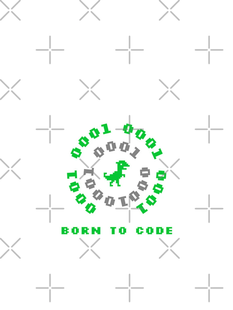 Thumbnail 4 of 4, iPhone Case, Computer Geek Born To Code Binary designed and sold by ComputerGeeksTs.