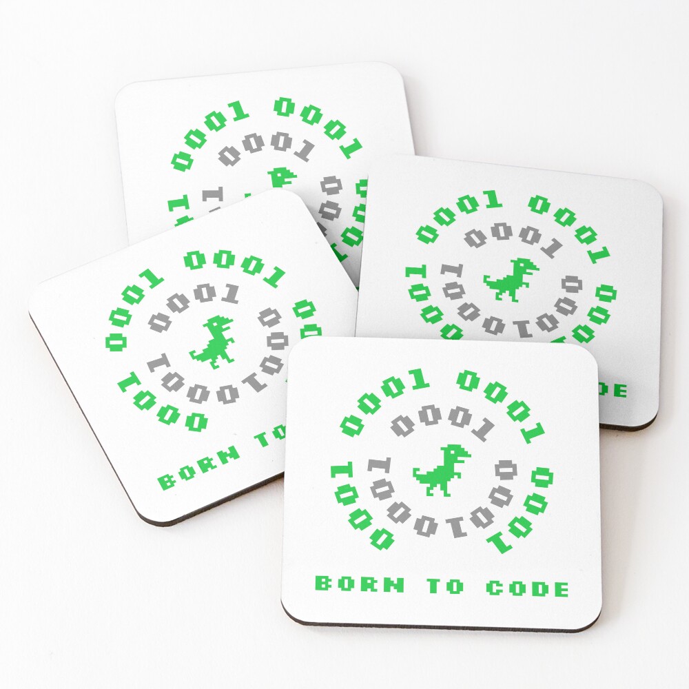 Item preview, Coasters (Set of 4) designed and sold by ComputerGeeksTs.