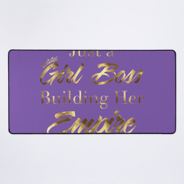 Item preview, Just A Girl Boss Building Her Empire - Purple designed and sold by johnta17.