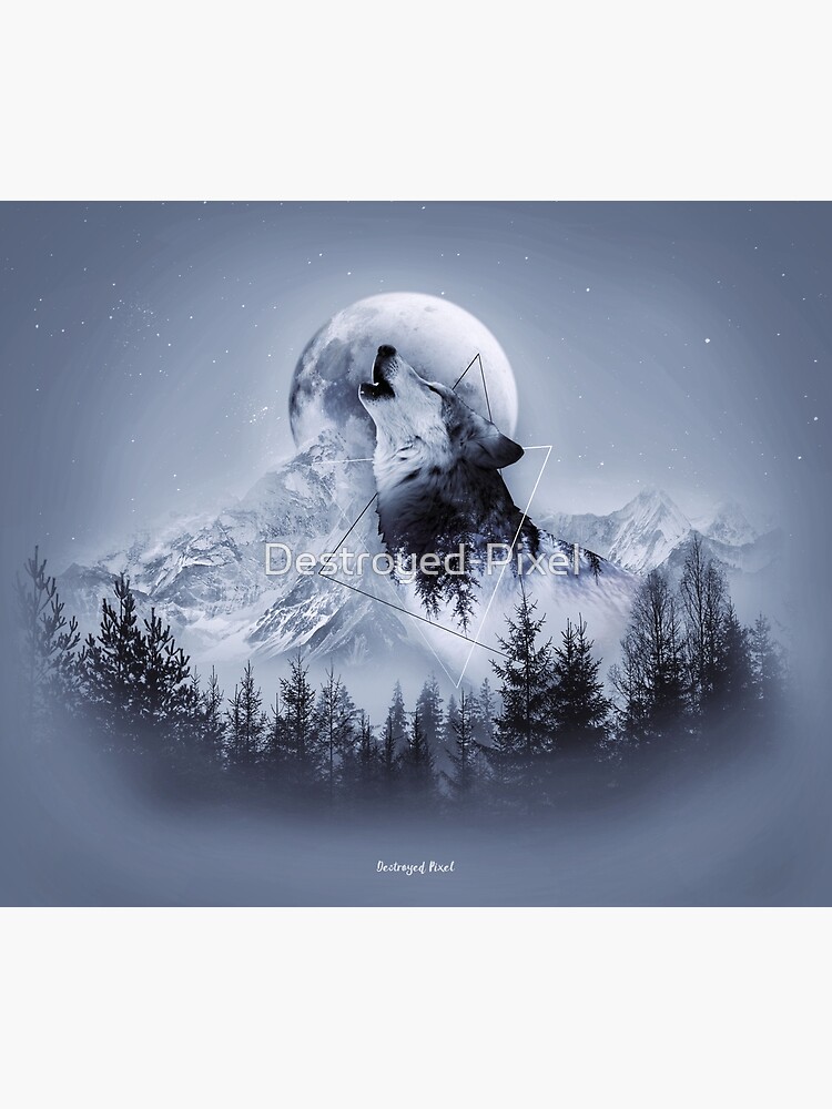 Howl with the Wolf von Destroyed-Pixel
