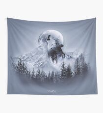 Howl with the Wolf Wandbehang
