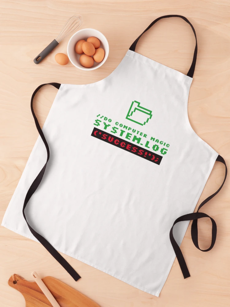 Thumbnail 1 of 6, Apron, Computer Geek Computer Magic designed and sold by ComputerGeeksTs.