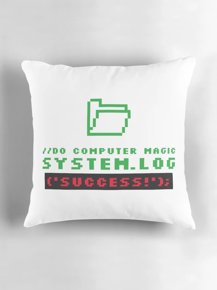 Thumbnail 3 of 4, Pillow, Computer Geek Computer Magic designed and sold by ComputerGeeksTs.