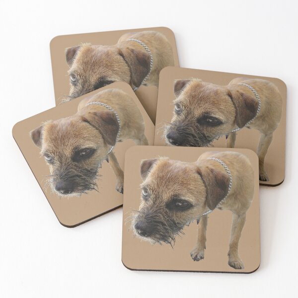 Item preview, Young female border terrier designed and sold by AHELENE.