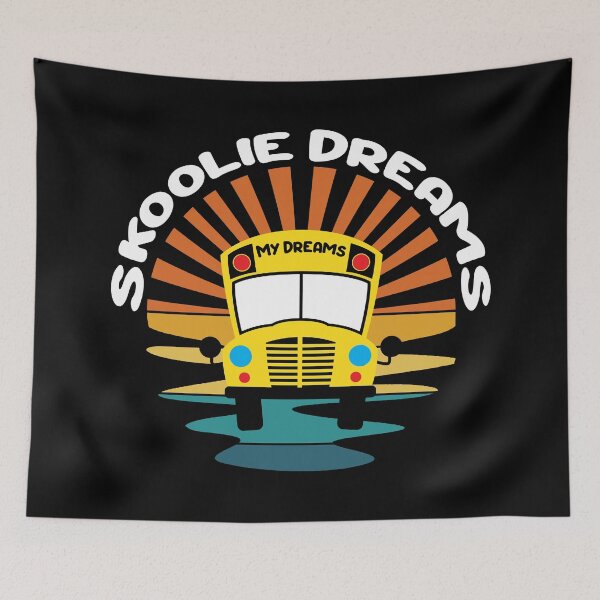 Item preview, Skoolie Lifestyle Skoolie Dreams. For dark colors. designed and sold by thewildskoolie.