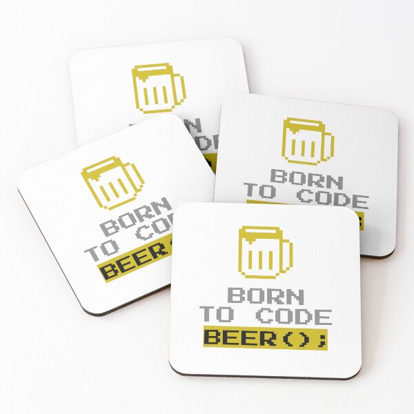 Item preview, Computer Geek Born To Code Beer designed and sold by ComputerGeeksTs.