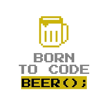 Artwork thumbnail, Computer Geek Born To Code Beer by ComputerGeeksTs