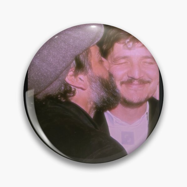 Item preview, Pedro Pascal Oscar Isaac Cheek Kiss  designed and sold by vulturegargoyle.