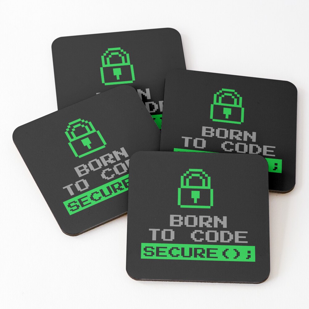 Item preview, Coasters (Set of 4) designed and sold by ComputerGeeksTs.