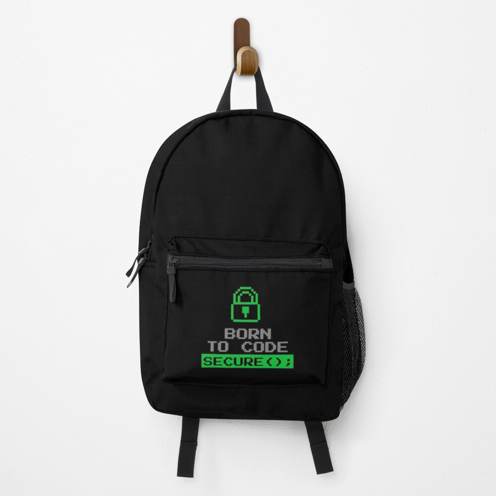 Vista previa del artículo con la obra «Mochila», diseñado y vendido por ComputerGeeksTs.