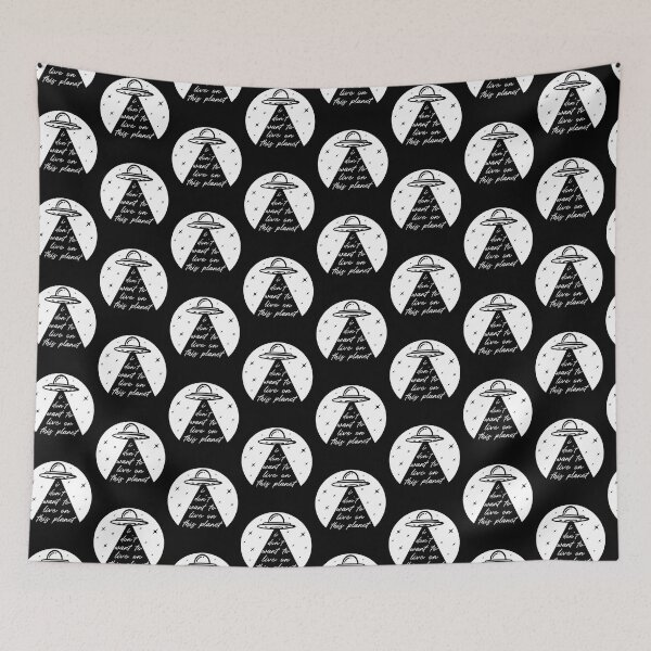 Item preview, Alien Abduction Take Me I Dont Want To Live On This Planet Anymore  designed and sold by ichewsyou.