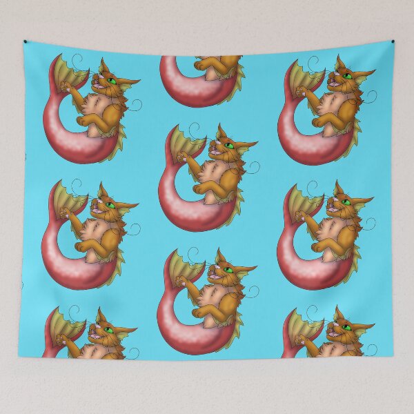 Item preview, Purrmaid: Ginger designed and sold by spyroid101.