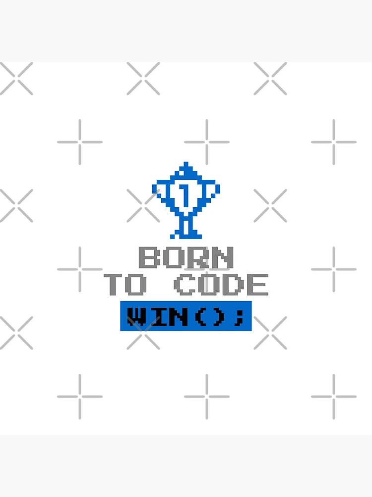 Thumbnail 3 of 3, Pin, Computer Geek Born To Code Win designed and sold by ComputerGeeksTs.