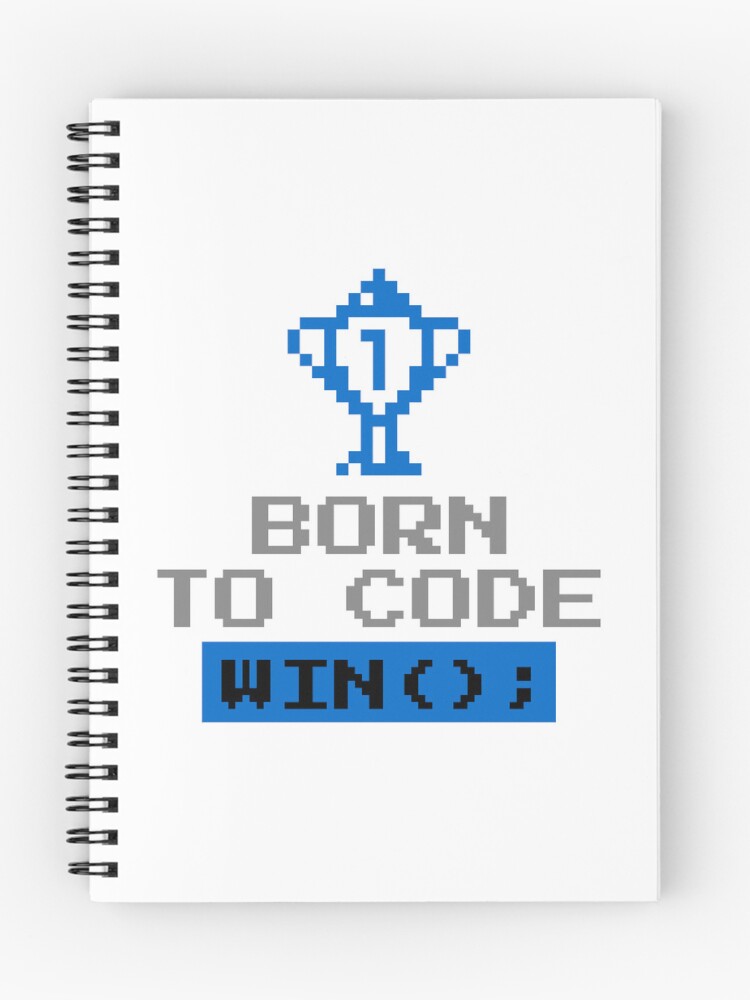 Thumbnail 1 of 3, Journal, Computer Geek Born To Code Win designed and sold by ComputerGeeksTs.