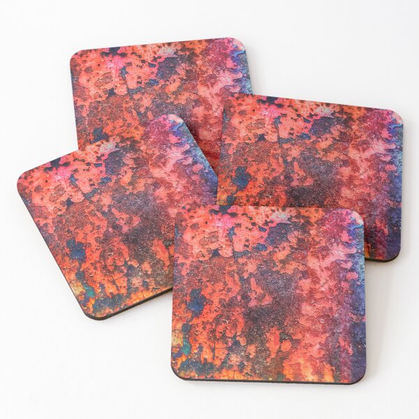 Item preview, Neon rust texture designed and sold by crowcrows.