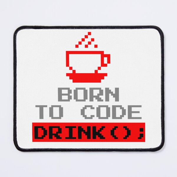 Item preview, Computer Geek Born To Code Drink designed and sold by ComputerGeeksTs.