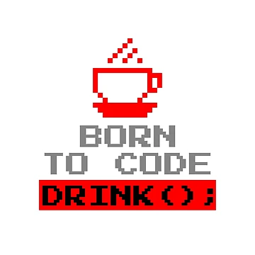 Artwork thumbnail, Computer Geek Born To Code Drink by ComputerGeeksTs