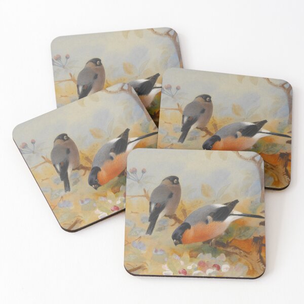Item preview, Goldfinches | Archibald Thorburn | 1908 Bird Print designed and sold by CJET.