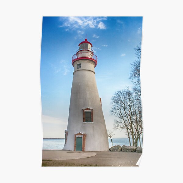 Marblehead Light House Lake Erie Poster