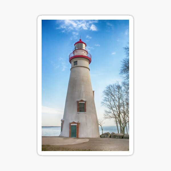 Marblehead Light House Lake Erie Sticker