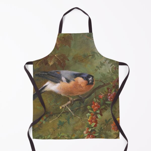 Item preview, Bullfinch, Blackbird | Archibald Thorburn | 1920 Bird Print designed and sold by CJET.
