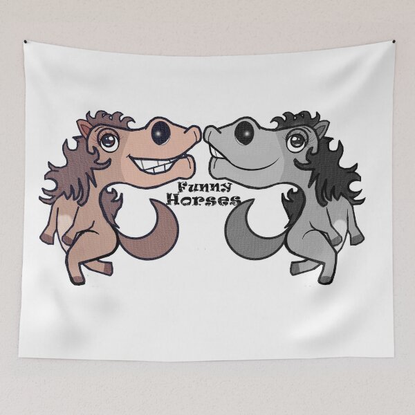 Item preview, Funny Horses  designed and sold by Shirley cute art .