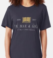 The Blue & Gold Riverdale Newspaper Slim Fit T-Shirt
