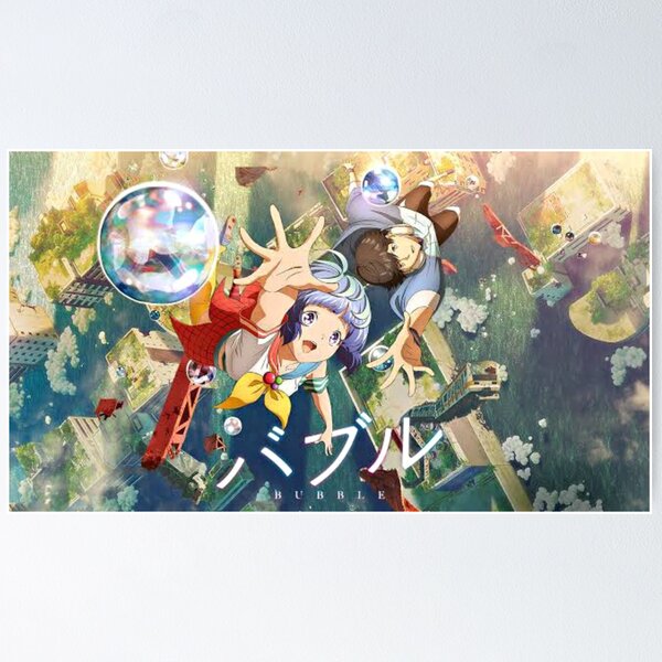 Bubble Anime Movie  Poster jepang, Film animasi, Gambar hewan lucu