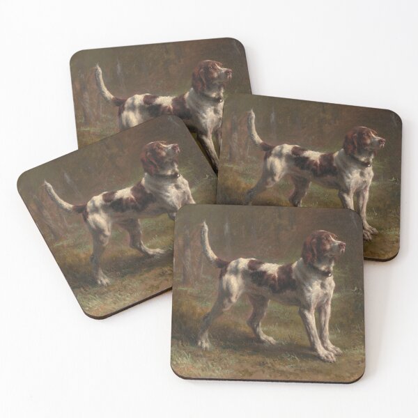 Item preview, A Limier Briquet Hound | Rosa Bonheur | 1856 Animal Poster Print designed and sold by CJET.