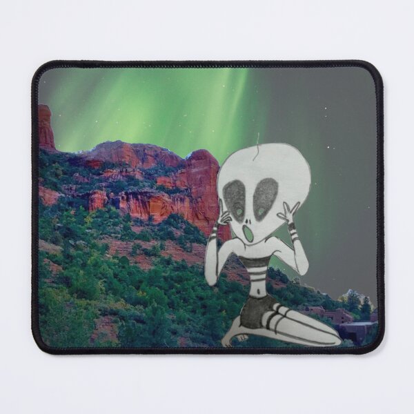 Item preview, Aliens in Sedona, Arizona designed and sold by MiddleJourney.